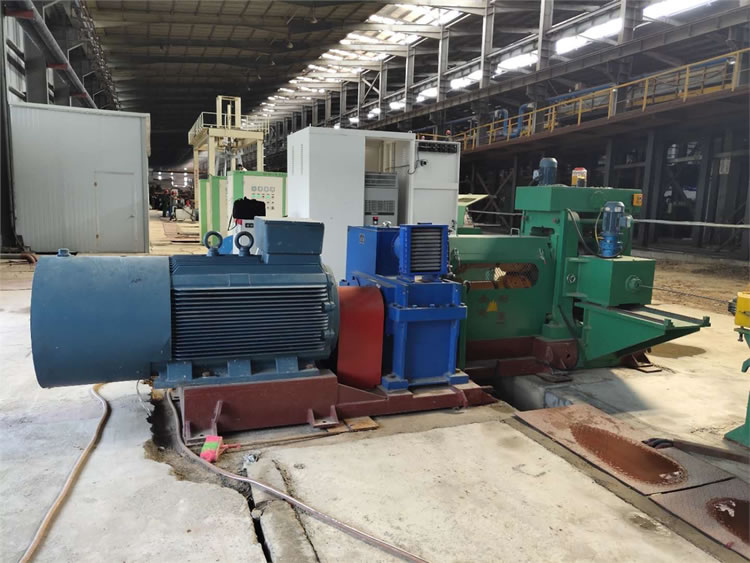 Cold rolling mill fabrication bay at the Jiaozuo plant